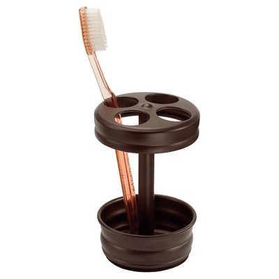 Olivia Toothbrush Holder Bronze - iDESIGN