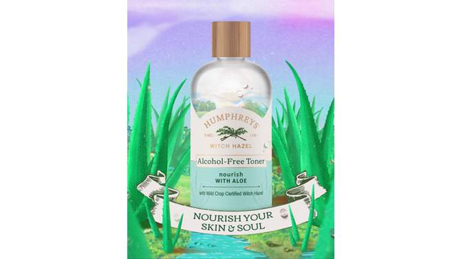 Humphreys Nourish Witch Hazel with Aloe Alcohol-Free Toner - Unscented - 8 fl oz, 2 of 9, play video