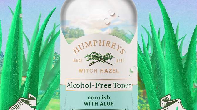 Humphreys Nourish Witch Hazel with Aloe Alcohol-Free Toner - Unscented - 8 fl oz, 2 of 9, play video