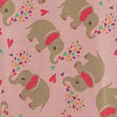 pink - love elephant