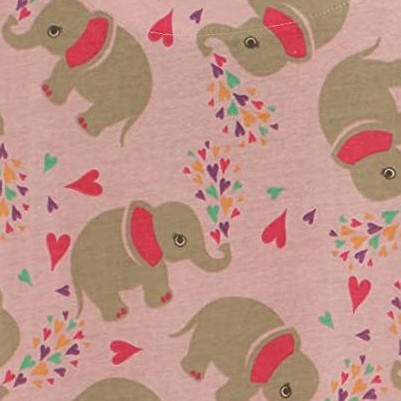 pink - love elephant
