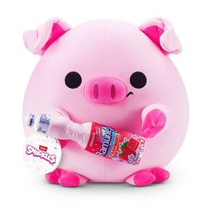Snackles 14" Piggy with Sangaria Strawberry Ramune Stuffed Animal - 1 of 4