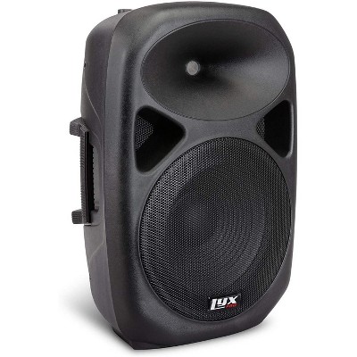 LyxPro 12" Inch Passive DJ PA Speaker System XLR,1/4,Speakon, Connections Daisy Chain Compatible, 8 Ohm, Lightweight, Stand Mountable,