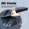 XIZZI Patio Furniture Set Cover Outdoor Sectional Sofa Set Covers, Lawn Patio Furniture Covers with Air Vent Fastening Strap & Handle, Water Resistant - 4 of 4