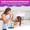 QUOKKA Magnetic Behavior Chore Chart for Kids - Responsibility Chart - Reward Visual Schedule Chart - Multiple Kids | Boys | Girls - 4 of 4