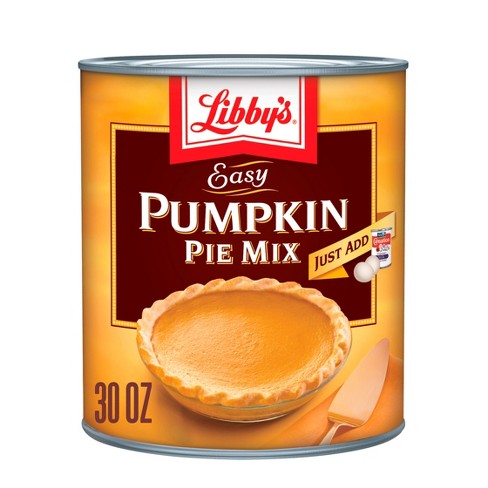 Libby's Easy Pumpkin Pie Mix - 30oz : Target