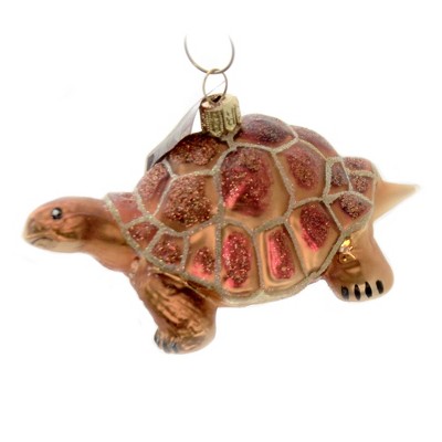 Holiday Ornaments 2.25" Galapagos Tortoise Shell Turtle  -  Tree Ornaments