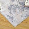 Acekool Washable Area Rug, Modern Abstract Non-Slip Stain Resistant Accent Carpet for Living Room Bedroom, Easy Care - 4 of 4