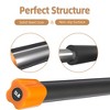 Signature Fitness Total Body Workout and Exercise Weighted Bar with Padded Grip Handle and Steel Core for Fitness and Recreation, Multicolor, 3 Pack - 4 of 4