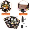 OPUX Lunch Bag Women, Insulated Box Tote Work Office, Soft Cooler Food Meal Prep Organizer Purse Picnic Travel Beach - 3 of 4