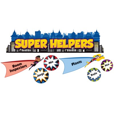 CARSON-DELLOSA Super Power Super Helpers Bb Set 110317