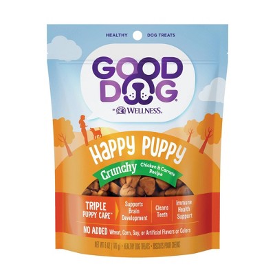 Good Dog by Wellness Chicken &#38; Carrots Recipe Puppy Dog Treats - 6oz