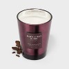 20oz Purple Metallic Jar Candle Black Violet and Oud - Threshold™ - 3 of 4