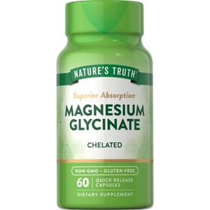 Nature's Truth Magnesium Glycinate | 60 Capsules - 1 of 4