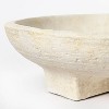 12" x 3" Decorative Terracotta Cross Base Bowl Off White - Threshold™ designed with Studio McGee - image 3 of 4