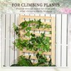 Gulches 43" Raised Garden Bed with Trellis, Dual Compartments, Natural Finish - 3 of 4