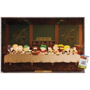Trends International South Park - Last Supper Unframed Wall Poster Prints - 1 of 4