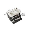 NicBex Floating Bathroom Vanity with Sink,Bathroom Sink Vanity with 2 Drawers,Bathroom Sink Cabinet without Drain and Faucet,Pre-assemble - 3 of 4