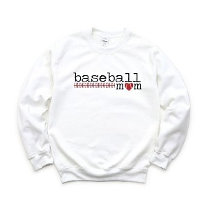 Simply Sage Market Women's Graphic Sweatshirt Baseball Mom Colorful - 1 of 3
