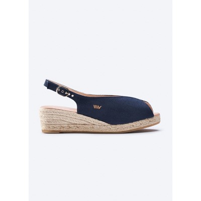 VISCATA Verneda Canvas Espadrille Sandal Wedges