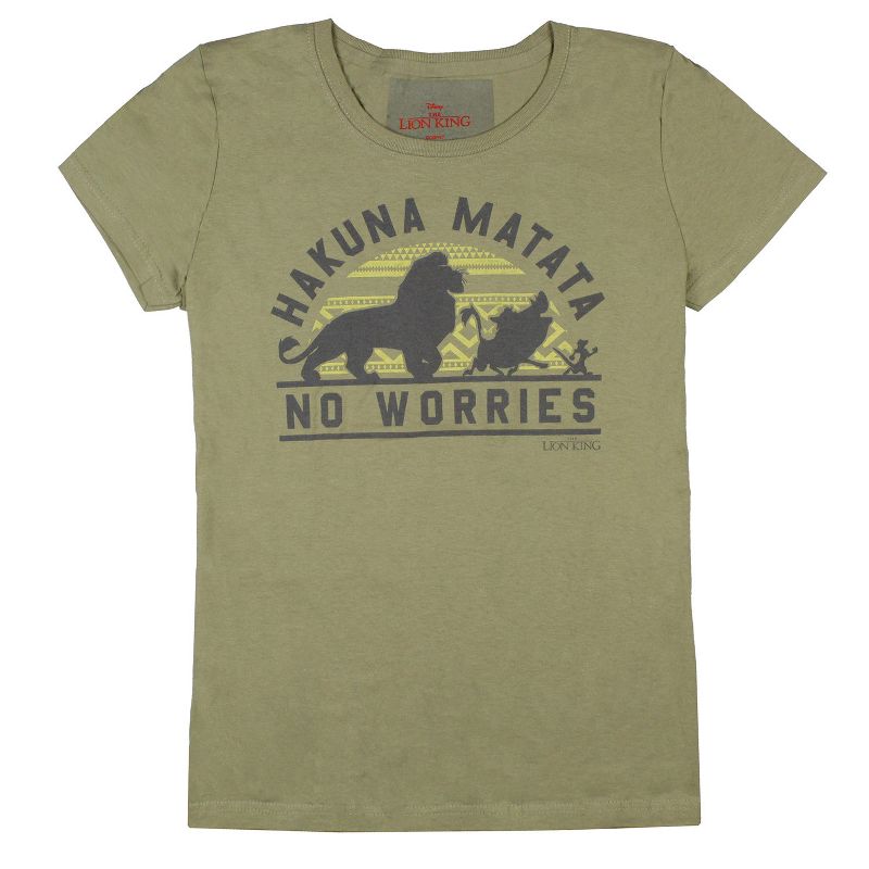 Disney The Lion King Junior's Hakuna MatataTribal Design T-Shirt, 3 of 4