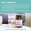Himalaya Hello Immunity with Quercetin, Vitamin C, Vitamin D, Zinc, Amla, Elderberry & Holy Basil, Vegan, Gluten Free, 60 Capsules, 1 Month Supply - 3 of 4