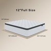 Itopfox Full Size Mattress, 12 Inch Memory Foam with Independent Spring, Medium Firm Hybrid Mattress in a Box for Pressure Relief - 2 of 4