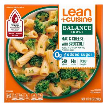 Lean Cuisine Frozen Mac & Cheese w Broccoli Bowl - 10oz