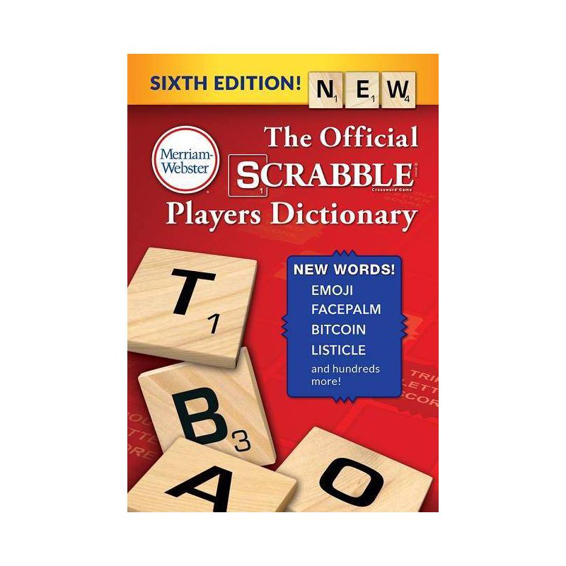 The Official Scrabble Players Dictionary - 6th Edition by Merriam-Webster Inc, 1 of 2