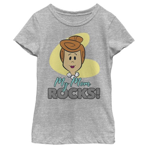 Girl's Flintstones My Mom Rocks  T-Shirt -  - - image 1 of 4