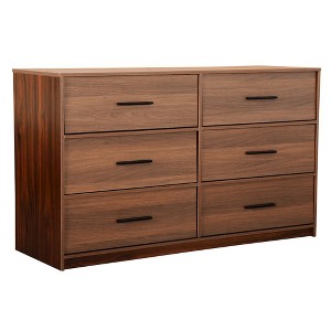 Techni Home,6-Drawer Dresser with Large Fabric Drawers - 1 of 4