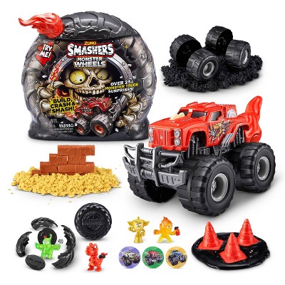 Smashers Monster Wheels Surprise Capsule Mini Figure Set