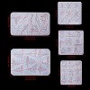 JDICTION 5 Pack Resin Earring Molds - Christmas Silicone Jewelry Pendant Molds (Tree, Snowflake, Snowman, Elk) for DIY Ornaments & Gifts - 3 of 4