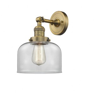 Bell - 1 Light Wall Sconce In Industrial Style-12 Inches Tall and 8 Inches Wide - 1 of 1