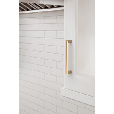 Champagne Bronze 5-1/16 inch Modern Cabinet Bar Pull