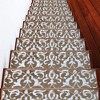 Sussexhome Floral Collection Anti-Slip Carpet Stair Treads, 9" X 28" - 2 of 4