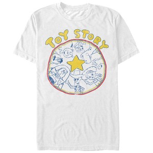Men's Toy Story Andy's Toys T-Shirt - 1 of 4
