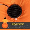 Hrinhom Inflatable Thanksgiving Turkey, Blow Up LED Display - 3 of 4