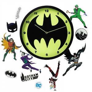 Batman Glow In The Dark Wall Clock - 1 of 3
