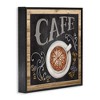 Stupell Industries Chalkboard Style Cafe Sign, 24" x 24" - 3 of 4
