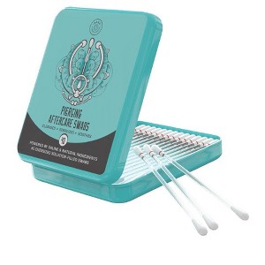 BASE LABORATORIES Piercing Aftercare Swabs - 40 Wipes | Maintain Cleanliness & Health of Ear Piercings - 1 of 4