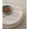 Okak Modern 35" Round Coffee Table, Sturdy Fiberglass Reinforced Base Center Table, No Need Assembly for Living Room Lounge - 3 of 4