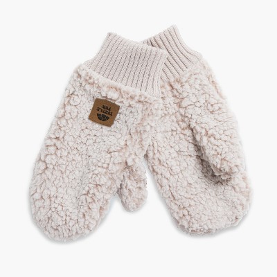 Turtle Fur Freestyle High Pile Recycled Fleece Mittens - Adult Comfort Lush Double Layer Hand Coverage