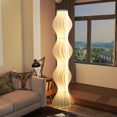 Acrylic Floor Lamp Standing Ambient Lighting Corner Lamp for Living Room Bedroom