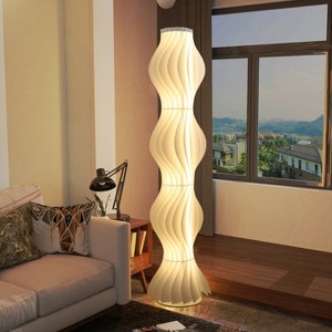 Acrylic Floor Lamp Standing Ambient Lighting Corner Lamp for Living Room Bedroom - 1 of 4