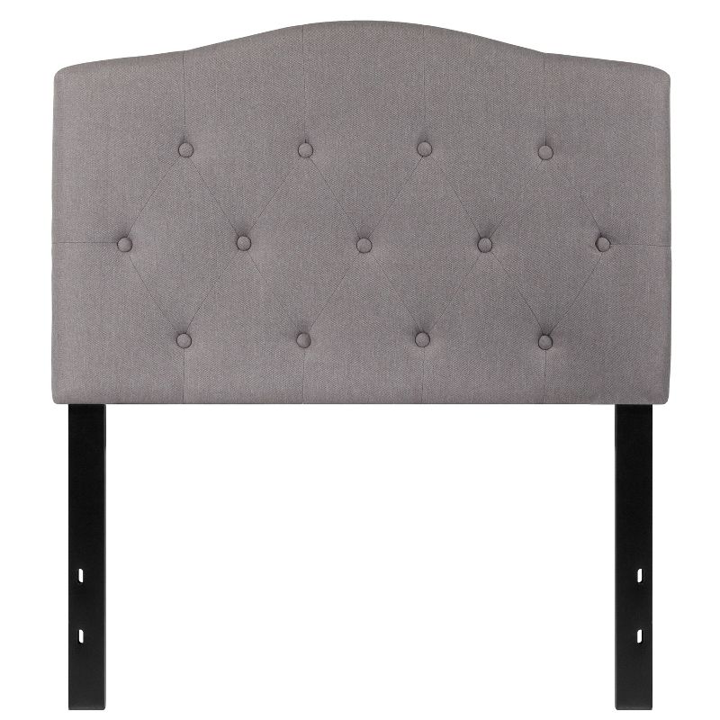 Flash Furniture Cambridge Arched Button Tufted Upholstered Headboard, 1 of 10