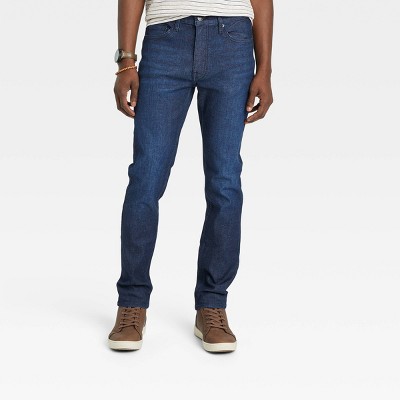 Men's Comfort Wear Slim Fit Jeans - Goodfellow & Co™ Dark Blue