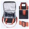 REGALWOVEN Oxford Wipe Clean Insulated Large Capacity Lunch Bags 10.2 x 7.1 x 11 Inches - 3 of 4