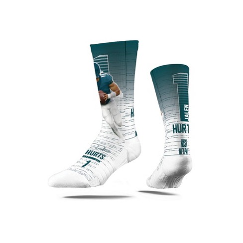 Nfl Philadelphia Eagles Premium Full Sub Socks - Jalen Hurts : Target