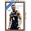 Trends International NBA San Antonio Spurs - De'Aaron Fox Feature Series 25 Framed Wall Poster Prints - 3 of 4